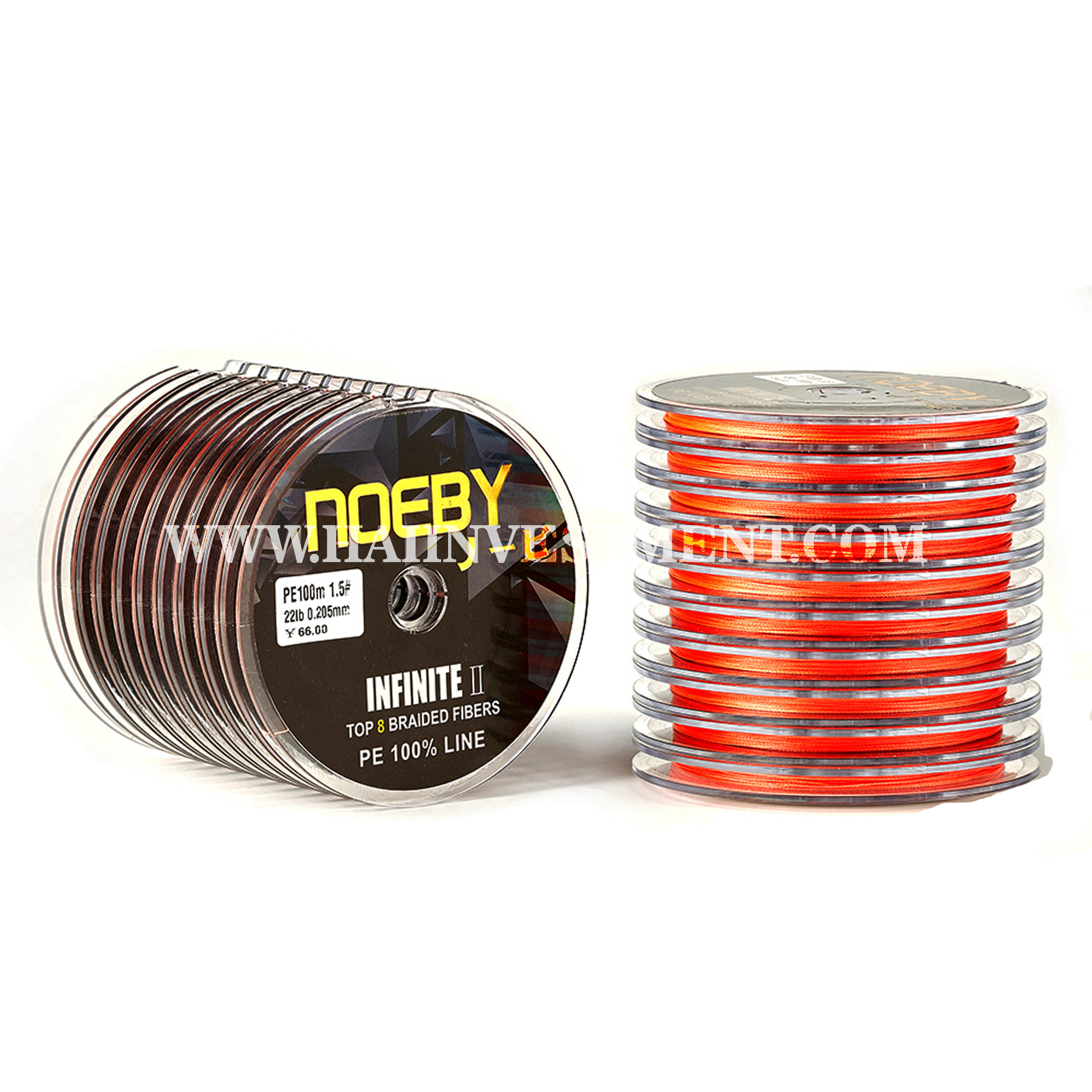 NOEBY fishing line 8 braided 300m PE line colorful wire INFINITE